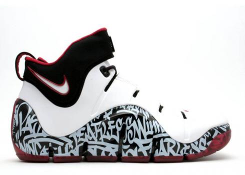 Nike Zoom Lebron 4 New York City Bílá Černá Červená BAM284-M43-C1