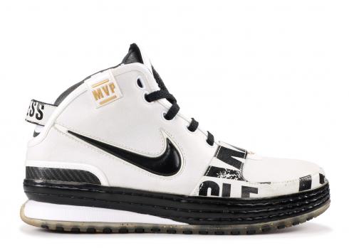 Zoom Lebron 6 Mvp Hvid Sort Guld Metallic 386735-101