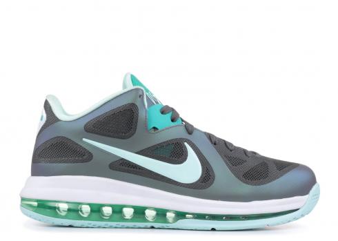 Lebron 9 Low Easter Clear Mnt Candy Grigio Verde scuro Nuovo 510811-001