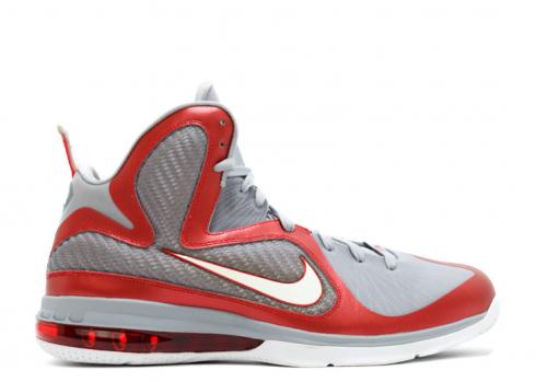Lebron 9 Pe Ohio State Away Argento Rosso H011MNBSKT729282