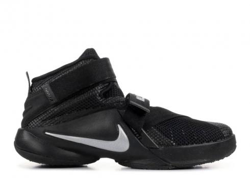 Nike Lebron Soldier 9 Ps 黑銀金屬色 776472-001