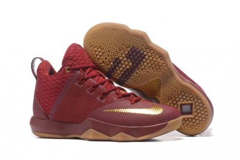 Nike Zoom Soldier 9 IX wine red Men Basketball Shoes 852413-676