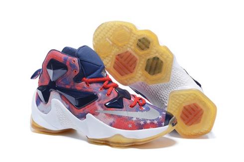 Nike Lebron XIII EP 13 James Independence Day Men Basketball Shoes 807220