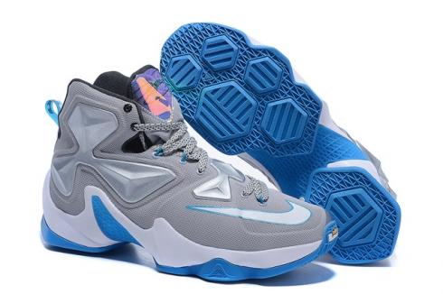 Nike Lebron XIII EP 13 James Prism Blue Lagoon Men Basketball Shoes 807220 014