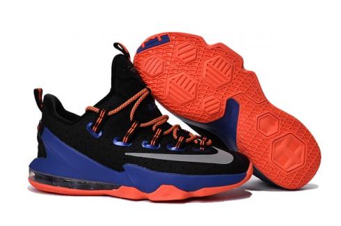 Nike Lebron XIII Low EP 13 James Men Basketball Sneakers Shoes Black Blue Orange 831926