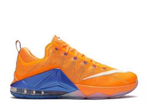 Nike Lebron 12 Citrus Fibreglass Bright Orange Total Soar 724557-838