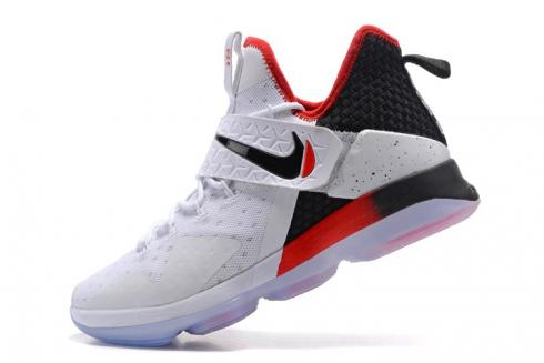 Cheap Nike LeBron 14 Flip the Switch Black White University Red 921084 103