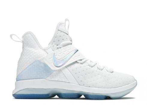 Nike Lebron 14 Time To Shine Blue White Silver Ice Metallic 860631-900