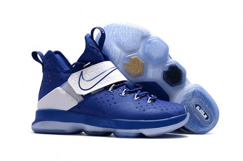 Nike Zoom Lebron XIV 14 Royal Blue White Unisex basketbalové boty SBR