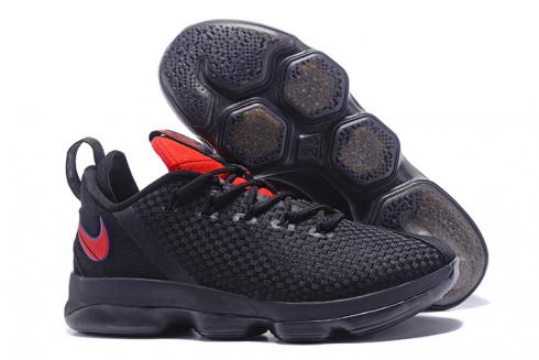 Nike Zoom Lebron XIV 14 Low Men Basketball Shoes Black Red 878636