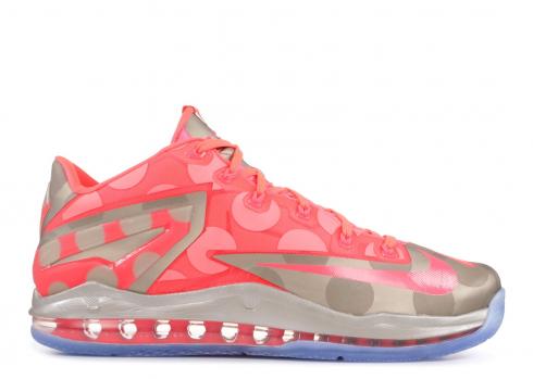 Max Lebron 11 Low Collection Ice Hyper Punch 鋅金屬 683256-064