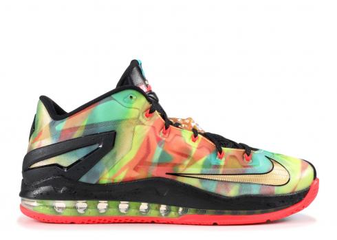 Max Lebron 11 Low Se Multi-color Color Multi Gold Metallic 695224-970