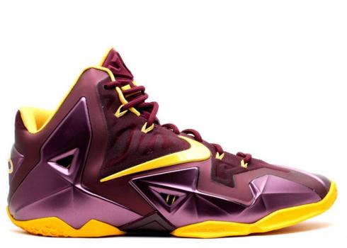 Nike Lebron 11 Christ The King Away 黃栗色 457181-830