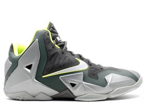 Nike Lebron 11 Gs Dunkman Mc Spry S Verde Volt Oscuro 621712-302