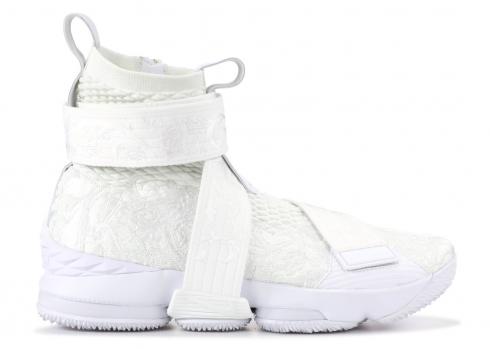 Lebron 15 kings crown white top