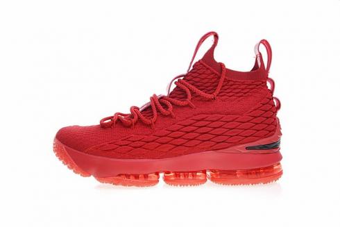 GaleriahitShops nike stew Lebron 15 Xv Pe Ohio State University Red Basketball 897649 600 wholesale nike stew diamond turf fear sale free print Zoom Lebron XV 15