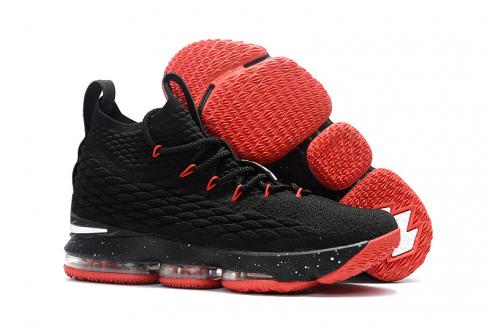 Black and red lebron 15 outlet