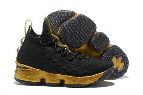 Nike Zoom Lebron XV 15 EP LBJ15 Champion Black Gold AJ1754-006