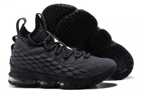 Nike Zoom Lebron XV 15 男士籃球鞋全黑
