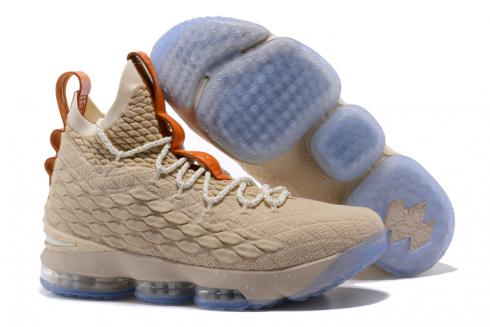 Nike Zoom Lebron XV 15 Pánské basketbalové boty Champagne All