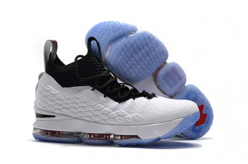 Nike LeBron XV 15 Graffiti White Black AQ2363-100 Air Ghost Zoom New 