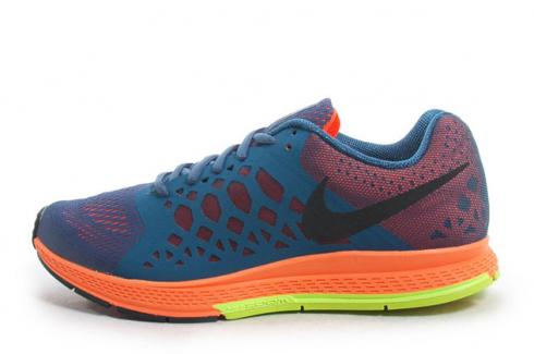 Nike Zoom Pegasus 31 Space Blue Orange Mens Running Shoes 652925 401