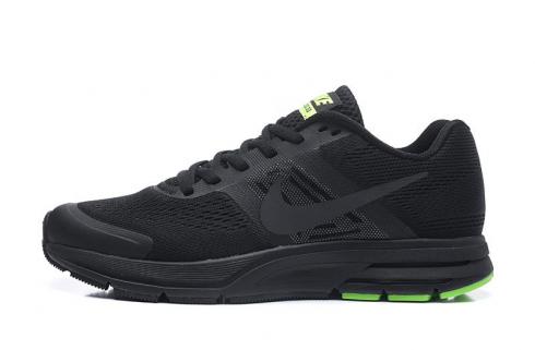 Nike Hombres Air Zoom Pegasus 30 Negro Verde Zapatos para correr 599205-091