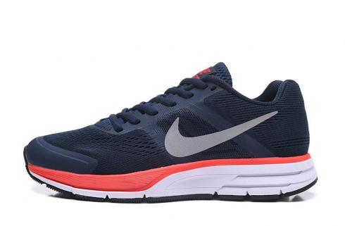 Nike Womens Air Zoom Pegasus 30 Blue Orange Running Shoes 599205-002