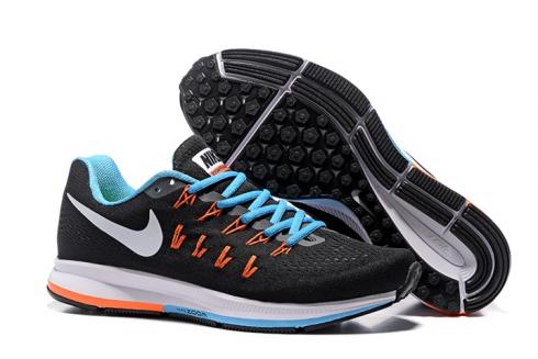Мужские кроссовки Nike Air Zoom Pegasus 33 черный оранжевый синий белый 831352