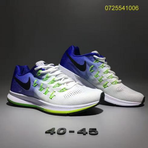 мужские кроссовки Nike Air Zoom Pegasus 33 синий желтый белый