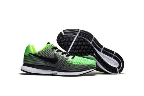 Nike Air Zoom Pegasus 34 EM Bright Green Black White Men Running Shoes Giày thể thao huấn luyện viên 880555-406
