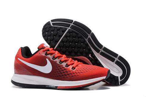 Nike Air Zoom Pegasus 34 EM Men Running Shoes Sneakers Trainers Crimson Black White 880555-601