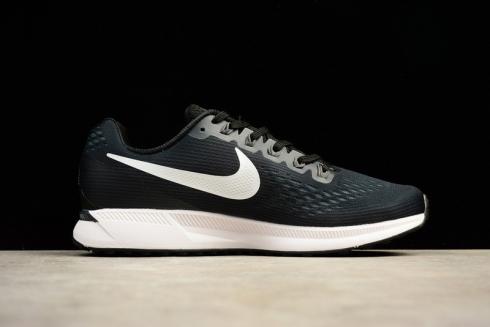 Nike Air Zoom Pegasus 34 รองเท้าวิ่งสีดำสีขาว 880555-001