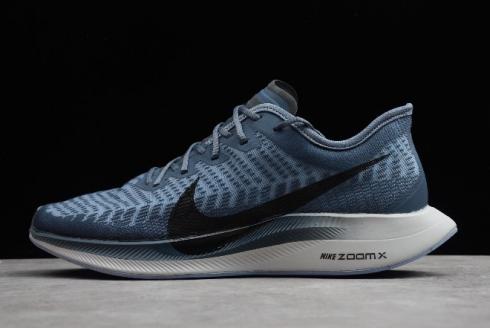 2019 Nike ZoomX Pegasus Turbo 2 כחול כהה שחור לבן AT8242 004