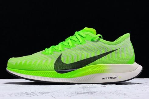 2019 Nike Zoom Pegasus Turbo 2 електрически зелени обувки за бягане AT2863 300