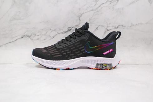 Nike Zoom Structure 38X Черно-белые разноцветные туфли DJ3128-003