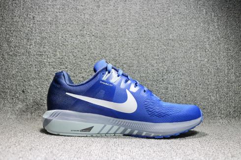 Nike Air Zoom Structure 21 Blauw Wit 904695-402
