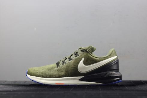 Nike Air Zoom Structure 22 橄欖綠白 AA1636-300
