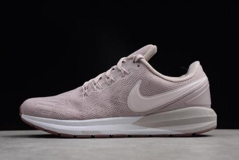 chạy bộ nữ Nike Air Zoom Structure 22 Particle Rose Pale Pink White AA1640 600