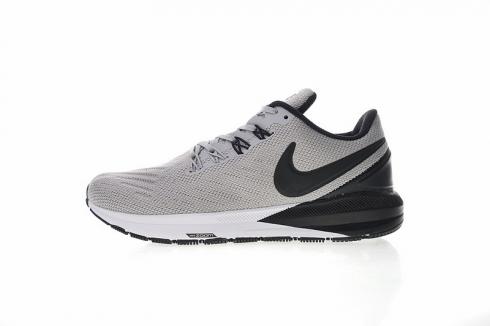 Nike Air Zoom Structure 22 Wolf Gris Negro Blanco AA1636-010