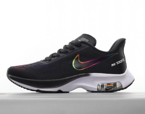 buty Nike Air Zoom Winflo 1 Black Rainbow Multi Color 615566-605