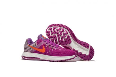 Nike Zoom Winflo 2 Peach Pink White Женские кроссовки Кроссовки Кроссовки
