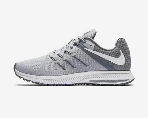 Nike Zoom Winflo 3 Black Whitw Cold Grey รองเท้าวิ่งบุรุษ 831561-011