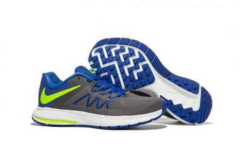 Nike Zoom Winflo 3 Blu Scuro Grigio Uomo Scarpe da corsa Sneakers Scarpe da ginnastica 831561-005