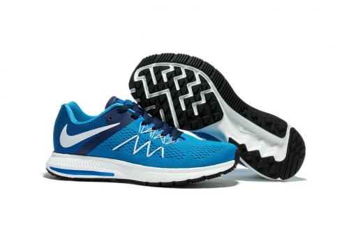 Nike Zoom Winflo 3 Royal Blue White Men Running Shoes Giày thể thao huấn luyện viên 831561-400