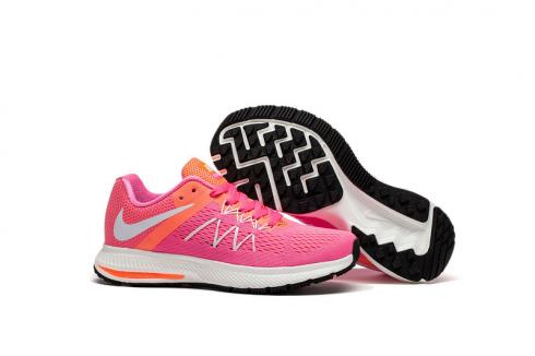 Nike Zoom Winflo 3 西瓜桃粉色女式跑步鞋運動鞋訓練鞋 831561
