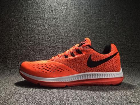 Nike Zoom Winflo 4 Orange Training Athletic Sneaker 898466-800 .