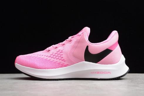 2019 Nike Womens Zoom Winflo 6 Psychic Pink AQ8228 600