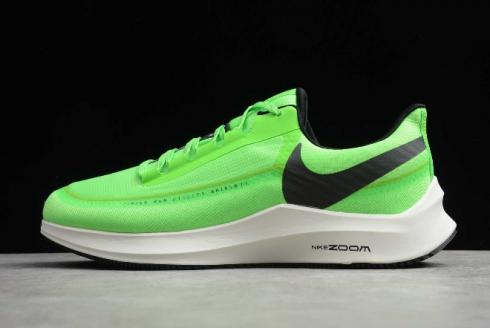 2020 Nike Air Zoom Winflo 6 Shield Fluorescent Green Black BQ3190 301