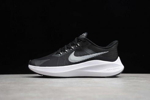 Nike Air Zoom Winflo 8 Negro Blanco Zapatos para correr CW3419-731